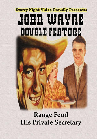 John Wayne Double Feature #1 - Range Feud & His Private Secretary