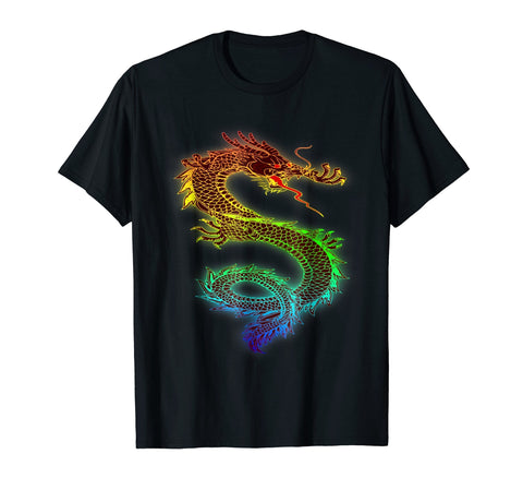 Yellow House Outlet: Rainbow Dragon T-Shirt